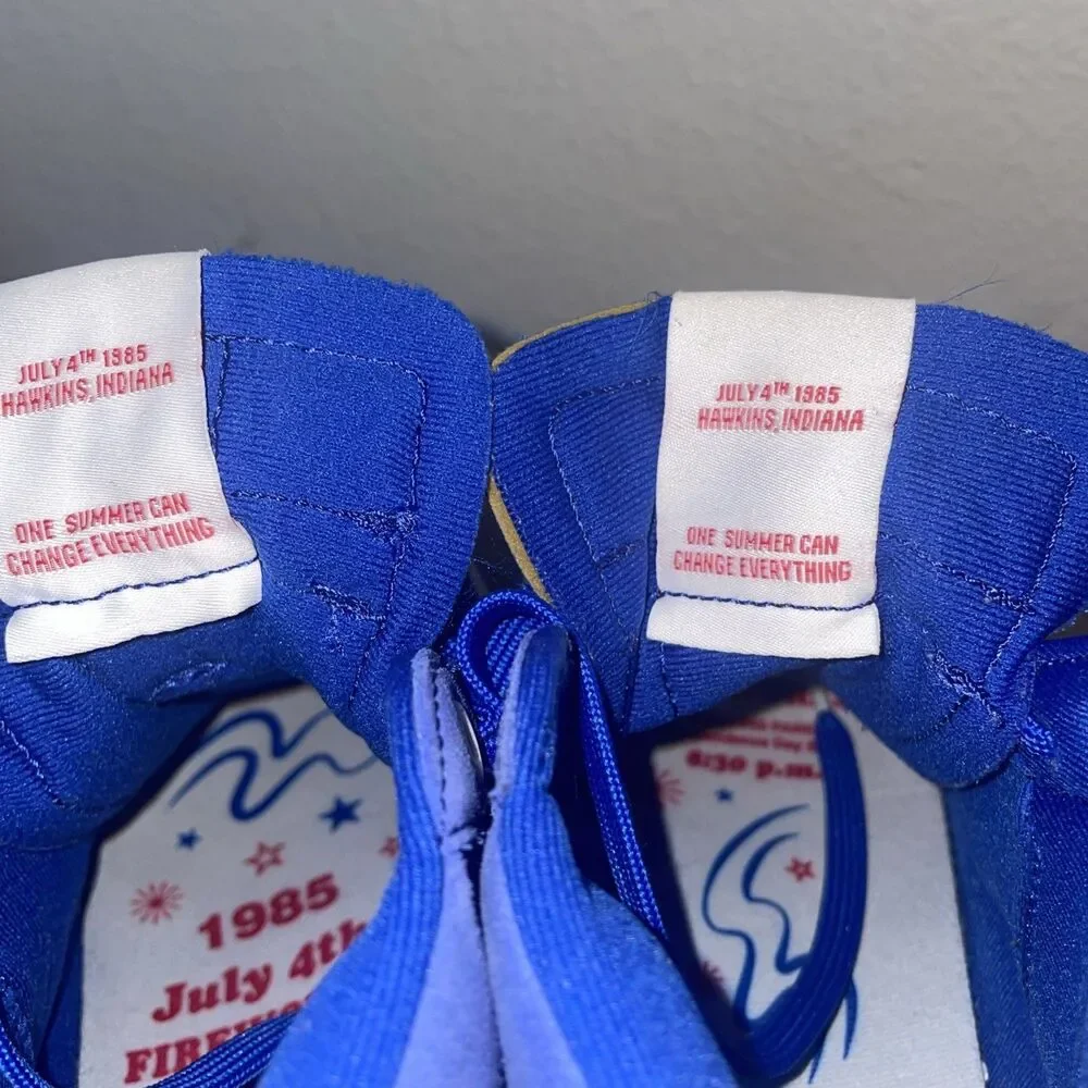 Nike Blazer Mid X Stranger Things OG Independence Day Blue Size 7